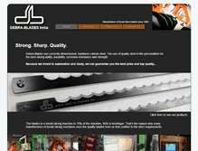 Tablet Screenshot of debra-blades.com